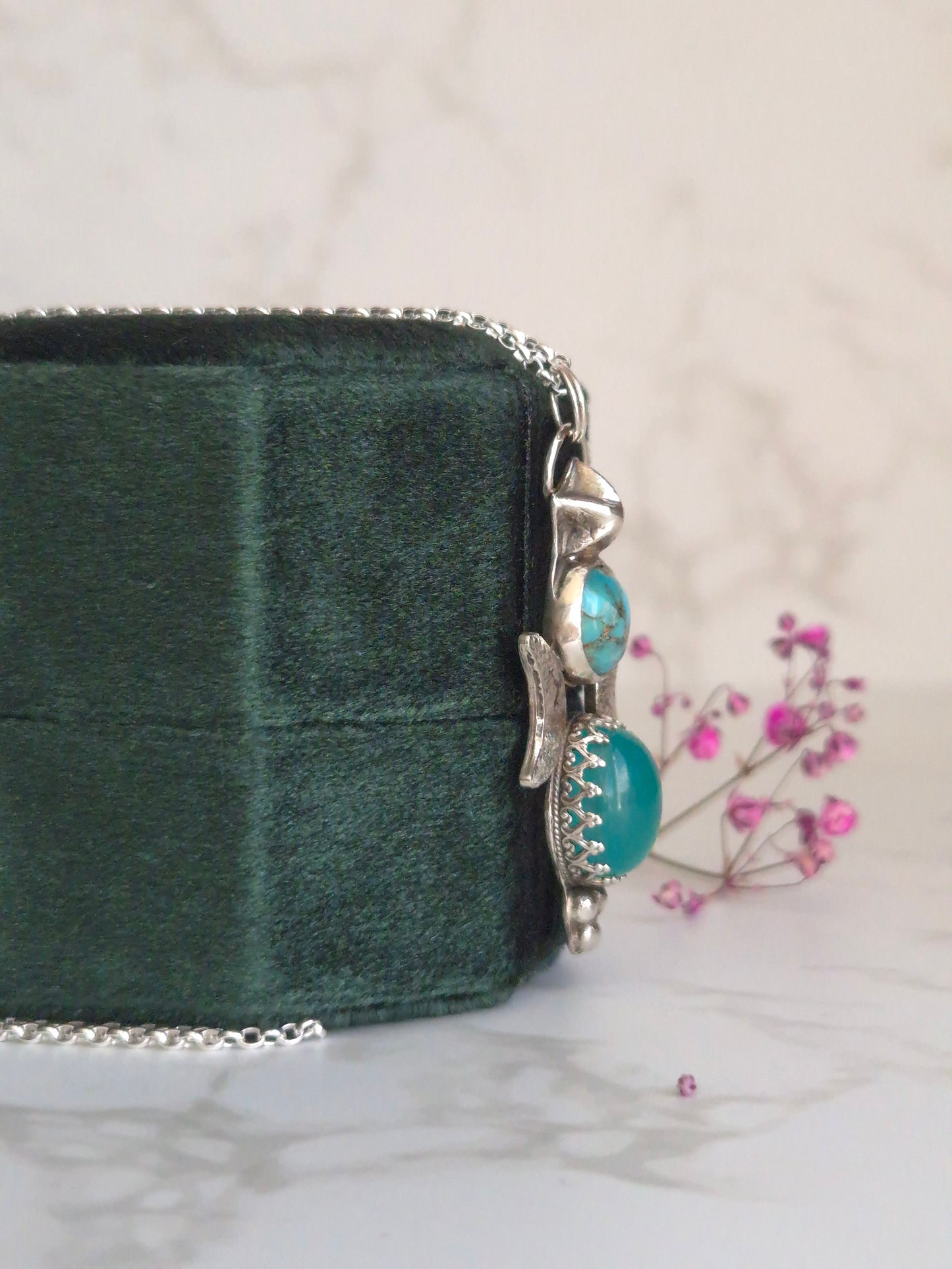 Celestial Harmony Moonphase Pendant