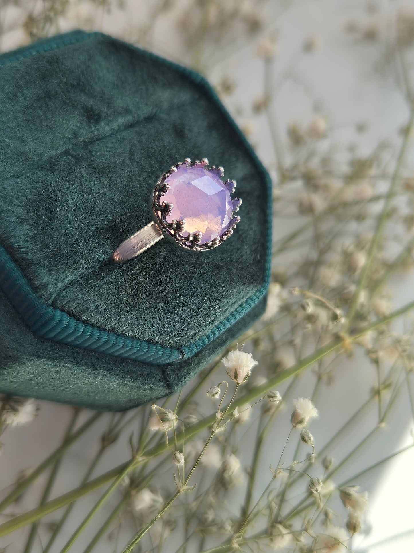 Lavender Quartz Ring Made-to-Order